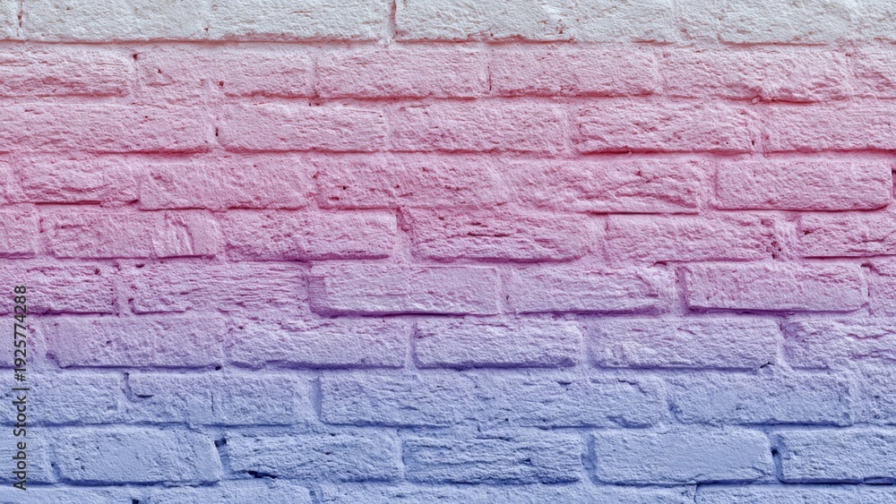 Fototapeta premium Transgender Pride Brick Wall Background