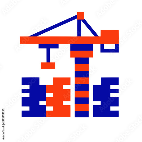 A crane is lifting a container in a shipping yard with many containers