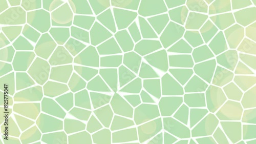 Abstract Light Green Mosaic Geometric Pattern Background