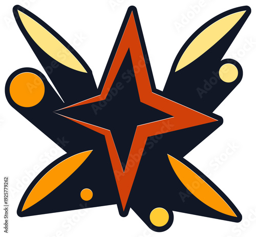 Wallpaper Mural Star Shine Glow, Sparkle light Torontodigital.ca