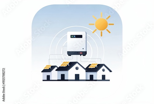 Smart home energy management system utilizing solar technology with optimized efficiency and connectivity for sustainable living captured with clarity