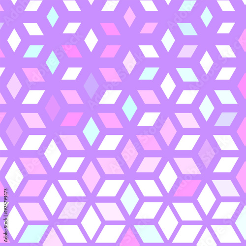 A repeating geometric pattern of volumetric cubes arranged in isometric perspective against a light background.