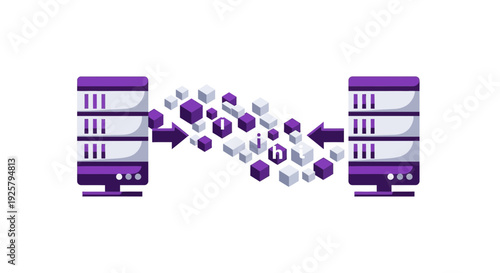 Data transfer between servers