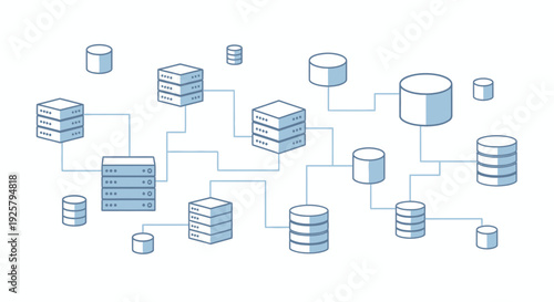 database network, server architecture
