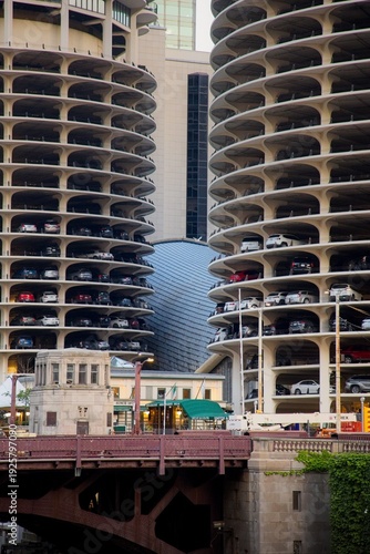 Wallpaper Mural View of Chicago Buildings at Sunrise Torontodigital.ca