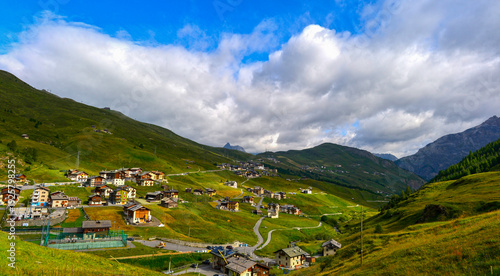 Foto Ortsteil Trepalle (Frazione) der italienischen Gemeinde Livigno in der Provinz S