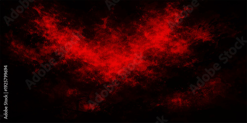 An inferno of red smoke and flames forms a glowing heart pattern against a dark grunge texture background with orange light and heat
