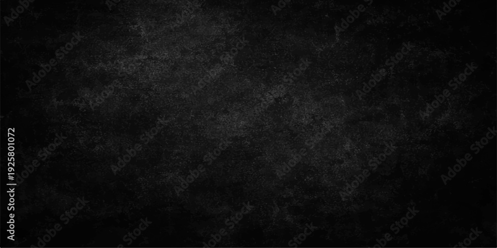 Obraz premium A dark and vintage black grunge background features a heavily textured grey concrete wall surface with an aged, dirty pattern for a blank chalkboard backdrop design