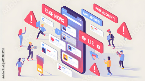 Misinformation and disinformation on social media.