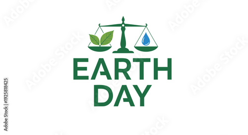 Earth Day icon vector