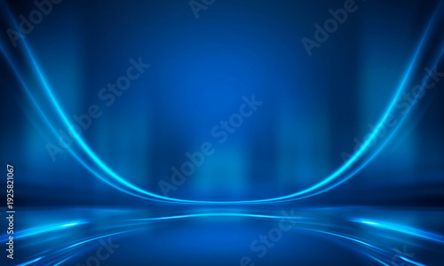 Abstract light shining line...