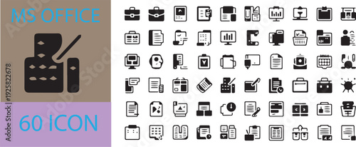 A professional vector set of do not disturb signs and icons for business web design featuring office and mobile phone button symbols in a clean flat illustration style