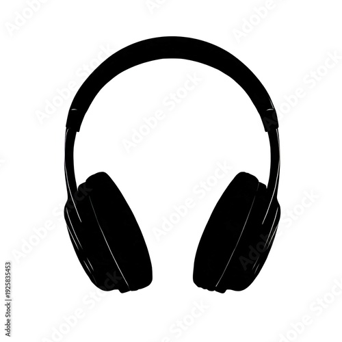 headphones silhouette