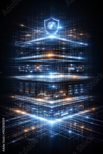 vertical information security architecture visualization