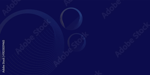 Abstract blue background with glowing curved lines. Shiny blue swirl curve lines design. Spiral lines. Geometric oval pattern. Futuristic technology concept. Vector illustration