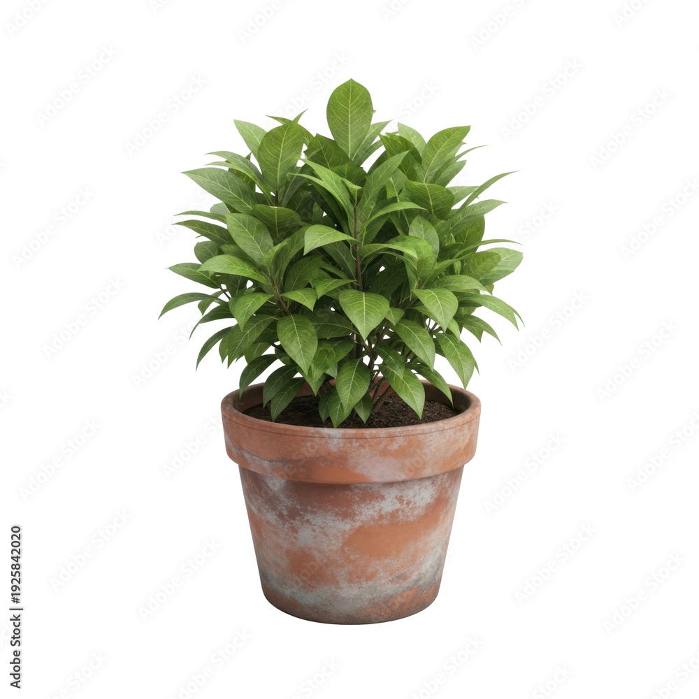 Obraz premium Potted Bay Laurel Bush