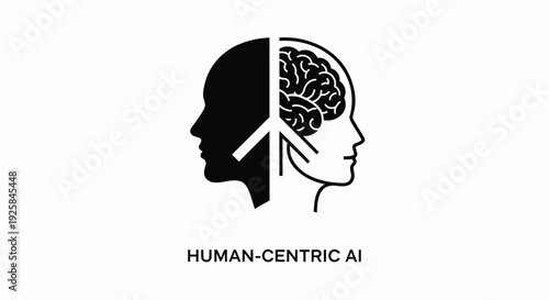 Human centric AI icon