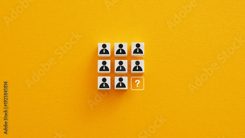Fotografija Missing voice in a team symbolizing communication gaps and unclear collaboration