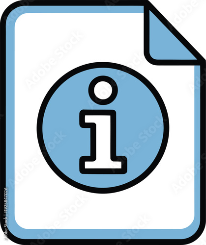 Information Document Icon.