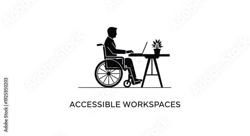 Accessible workspace icon