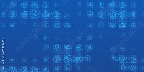 Abstract Digital Circles of Particles with Noise. Futuristic Circular Sound Wave. Big Data Visualization.Crypto Currency Concept. Vector Illustration