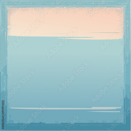 Fond abstrait dégradé pastel pêche et bleu – texture artistique moderne