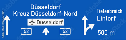 Autobahn 52, Ausfahrt Tiefenbroich, Lintorf