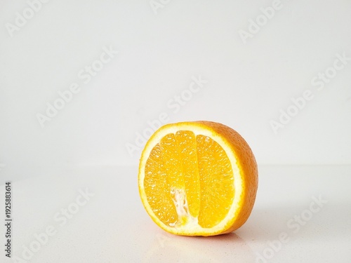 Piece of very sweet orange for exotic taste