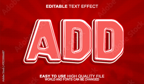  Add Plus Increase Combine Expand Vector Fully Editable Smart Object Text Effect