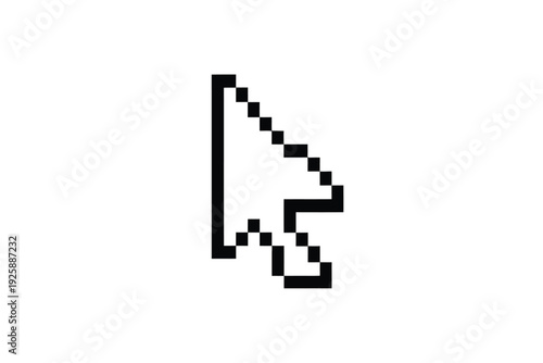 Minimalist Black Square Artwork on White Background