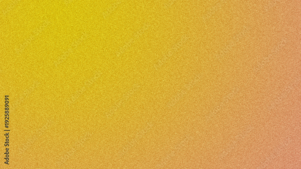 Obraz premium Yellow and Orange Grainy Gradient Abstract Background