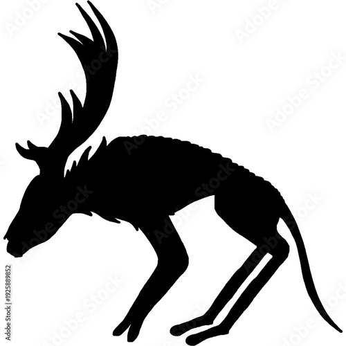 Wendigo silhouette