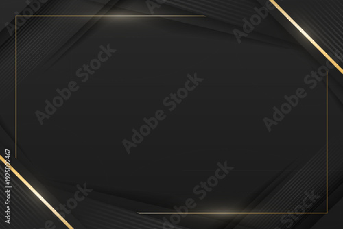 Gradient Black backgrounds with golden frames3