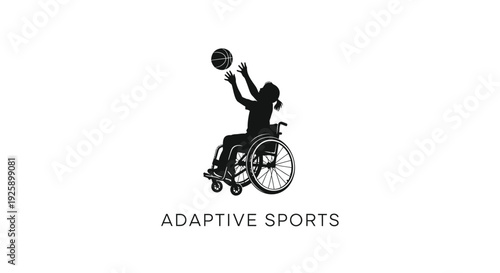 Adaptive sports icon