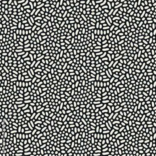 Vector seamless pattern. Modern stylish texture. Smooth natural elements. Repeating abstract tileable background. Scattered organic shapes. Versatile simplistic surface design.