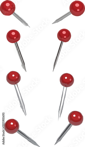 set of push pins