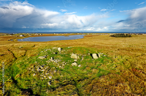 Картината върху платно Steinacleit prehistoric site, Isle of Lewis