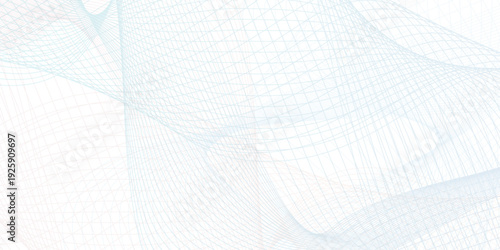 Abstract wave element for design. Digital frequency track equalizer. Stylized line art background. Futuristic digital high-technology pattern. Health Care concept. 