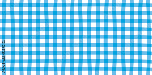 Blue checkered grid pattern seamless vector illustration flat design