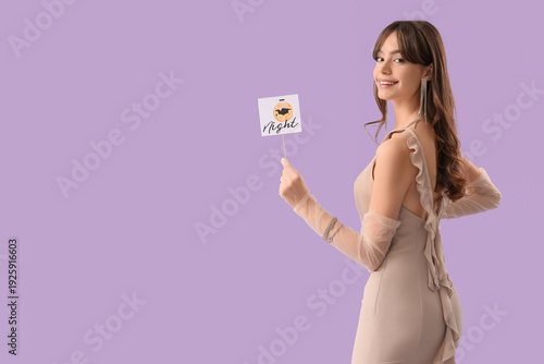 Beautiful young woman in pr...