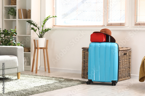 Suitcase with first aid kit...