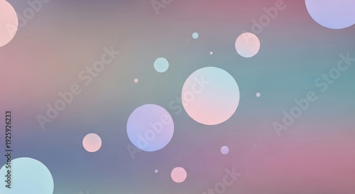 Abstract colorful circles background