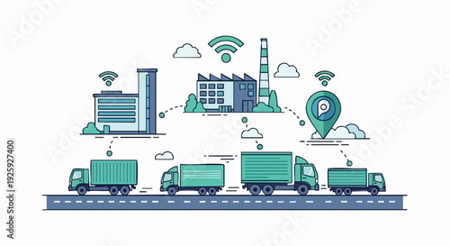 Smart Logistics and Supply Chain Management with Technology.