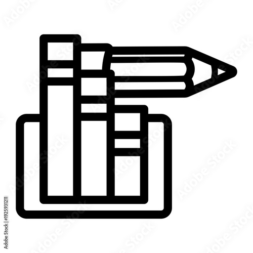 library Line Icon