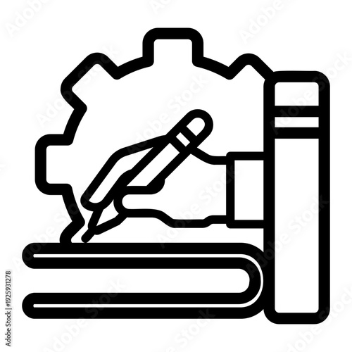 book Line Icon