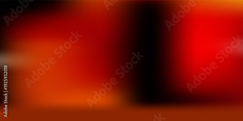 This image features a captivating pattern of vertical stripes that transition from warm hues of orange and yellow at the top to deep reds and browns at the bottom. The smooth gradient and subtle 