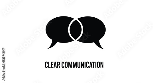 Clear communication icon