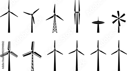 Industrial vector set of black and white chain links, featuring vertical seamless borders, curved "S" shapes, and geometric "X" patterns for graphic design,