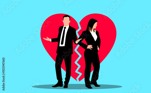 silhouette of a couple