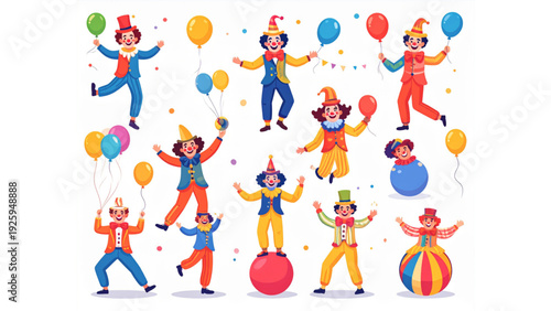 Female face avatar illustration set with diverse hairstyles hair colors and beauty looks in clean flat vector style